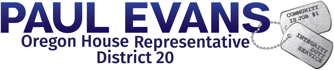 Paul Evans for House District 20